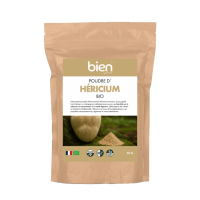 Poudre d'Héricium Bio (Lion's Mane)