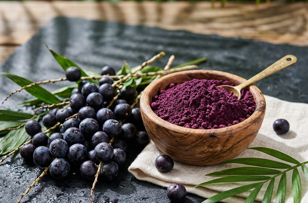 Baies d’Açaí : Les 5 Bienfaits Prouvés de ce Superfruit d’Amazonie