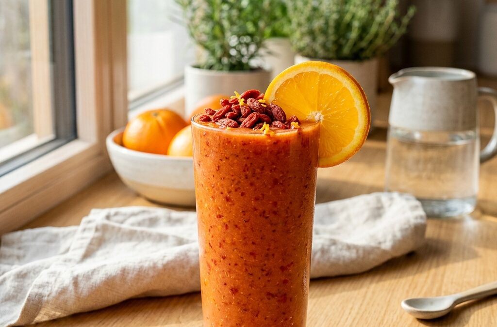 Smoothie aux Baies de Goji : La Recette Antioxydante (Énergie)