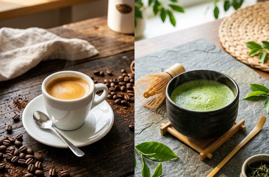 Matcha vs Café : Lequel choisir pour une énergie saine ?